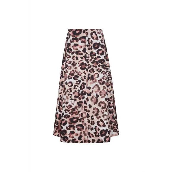 NEW CARA CARA aisha midi skirt in abstract cheetah - Picture 2 of 2